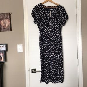 Francesca’s floral midi dress